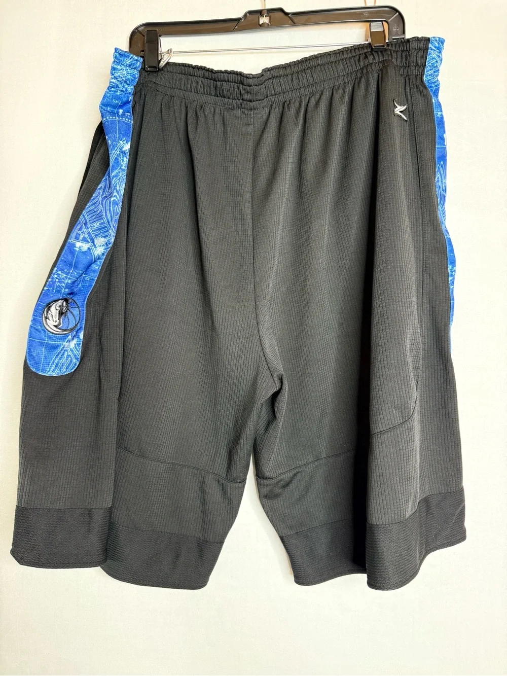 Vintage Zipway NBA Lakers Dallas mavericks Men's Basketball Shorts Size 2XL A7 3